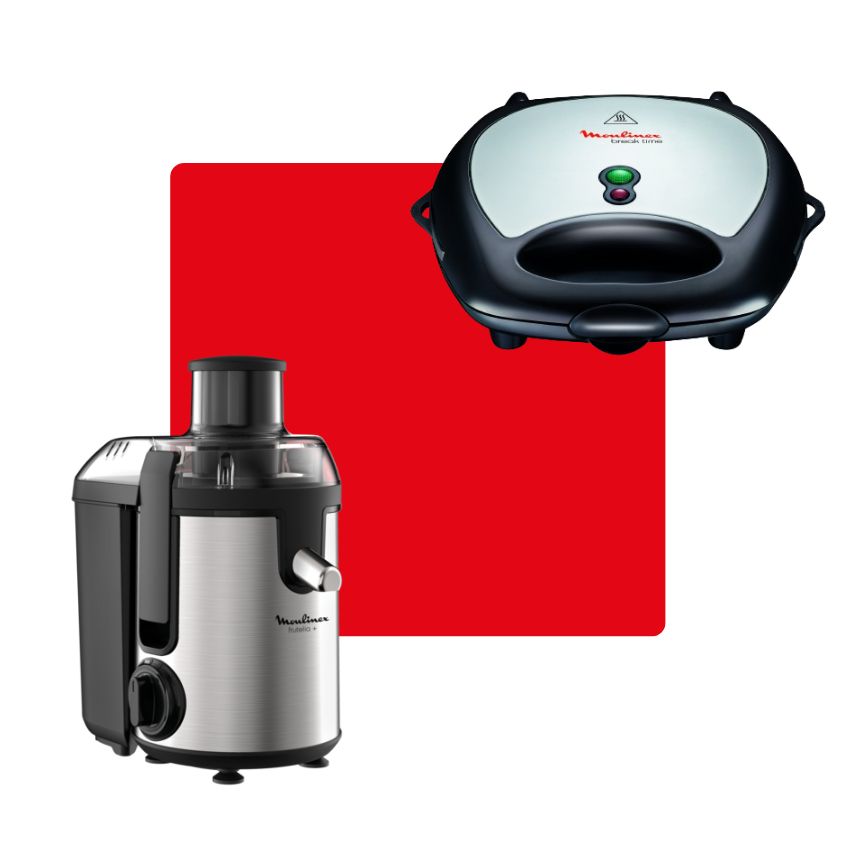 Moulinex Pack Web - Brunch Jus & Gaufrier,-image