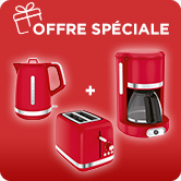 PACK PETIT DEJEUNER BOUILLOIRE + GRILLE PAIN + CAFETIERE PACK PETIT DEJEUNER BOUILLOIRE + GRILLE PAIN + CAFETIERE