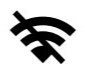 Picto WiFi barré