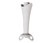 Pied mixeur plastique blanc MS-0693418 Pied mixeur plastique blanc MS-0693418