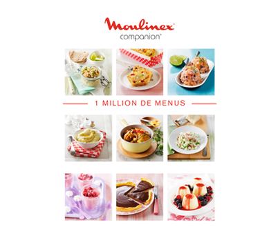 Livre De Recettes 1 Million De Menus Moulinex