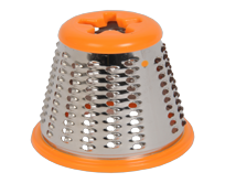 Cône à râper fin orange tout métal SS-193999 Cône à râper fin orange tout métal SS-193999