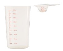 Verre doseur avec dosette SS-992962 Verre doseur avec dosette SS-992962