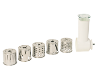 Accessoire éminceur-râpeur avec 5 tambours XF990101 Accessoire éminceur-râpeur avec 5 tambours XF990101